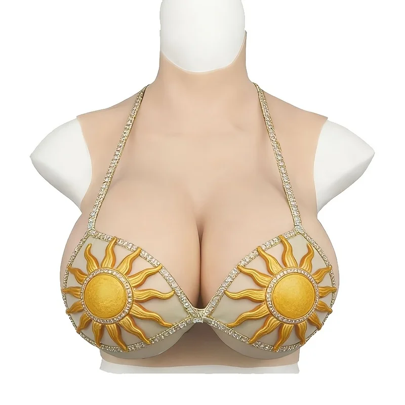 Realistic Breast Super Big Artificial Boobs D Cup Huge Fake Boob Masturbator Crossdresser Transvestite Cosplay Sissy Breasts Toy