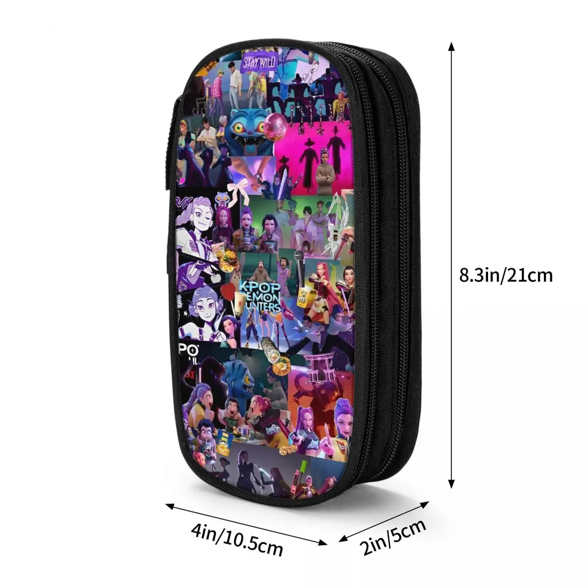 Huntrix Zoey Rumi Mira пеналы модные KPop охотники на демонов сумки-держатели для ручек студенты школьный подарок пеналы