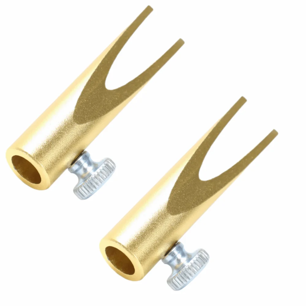 2Pcs Aluminum Alloy Eyebrow Pencil Sharpener Helper Duckbill-Shaped U-Shaped Microblading Pencil Sharpener Compact Portable
