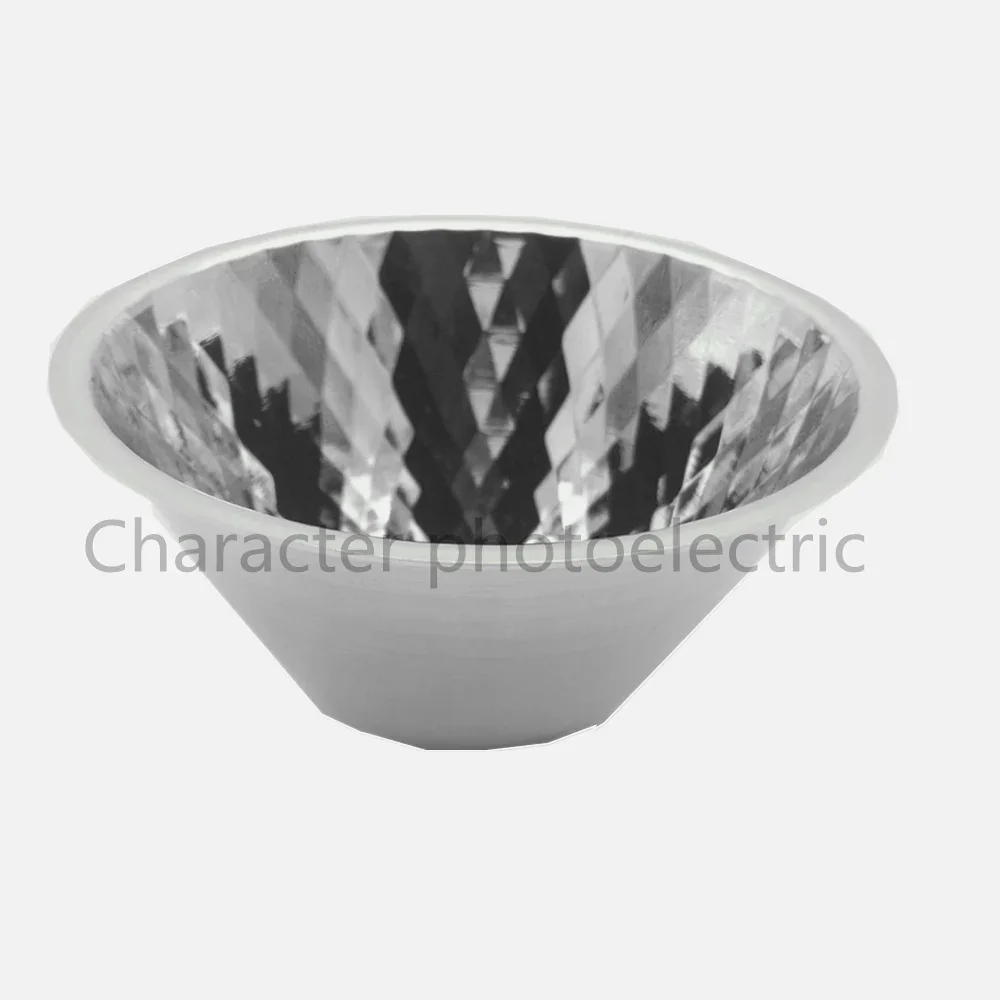 

1 шт., высокая мощность, 20 Вт, 30 Вт, 50 Вт, 100 Вт, светоотражающая чашка, диаметр 92 мм, 95 мм, 100 мм, конвергент, 20 градусов, световой луч