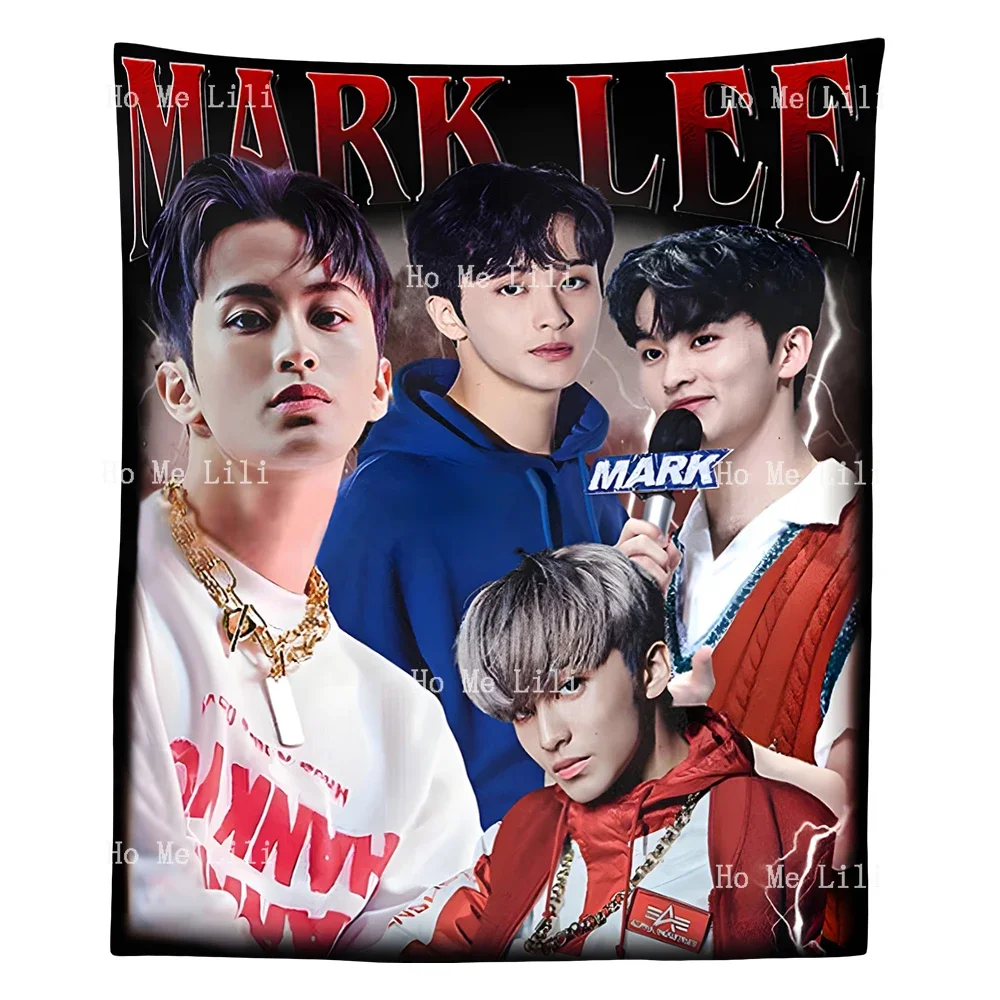 Mark Lee Nct Dream Kpop Tapestry Wall Hanging For Bedroom Livingroom Modern Design