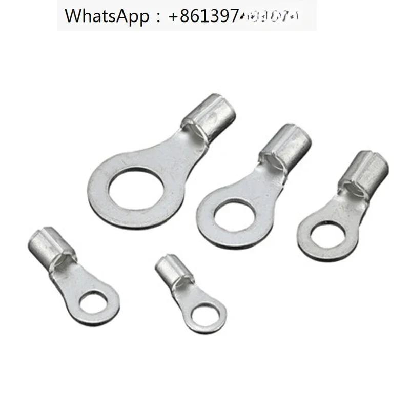 

Thickened RNB1.25/2/3.5/5.5/8/14/22 round bare terminals, tinned copper wire, ear copper nose