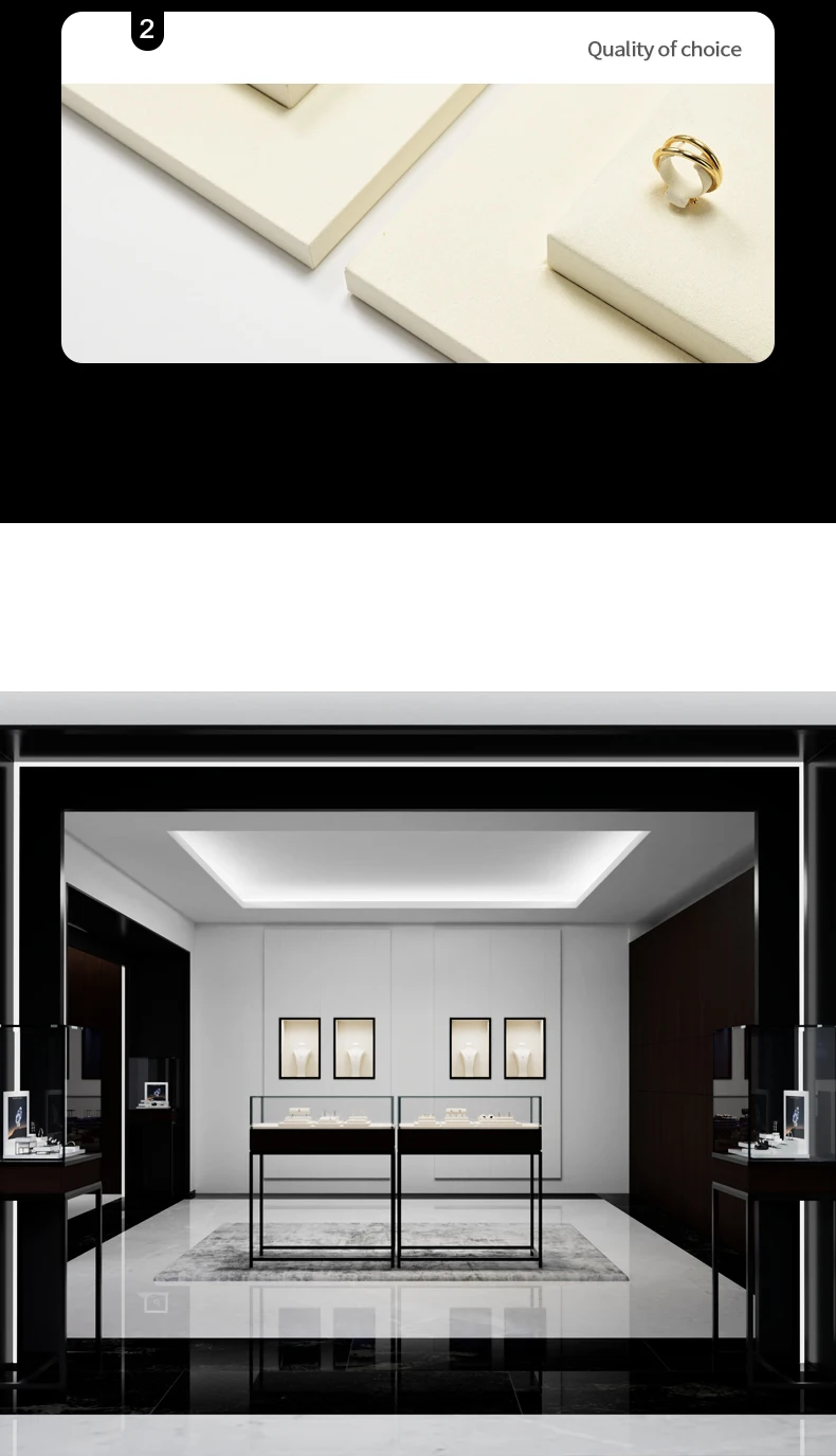 Oirlv Beige Schmuck-Präsentationstablett für Ringe, Ohrringe, Halsketten, Anhänger, Armbänder, Mikrofaser-Schmuck-Organizer für Ladentheken – Detail 10