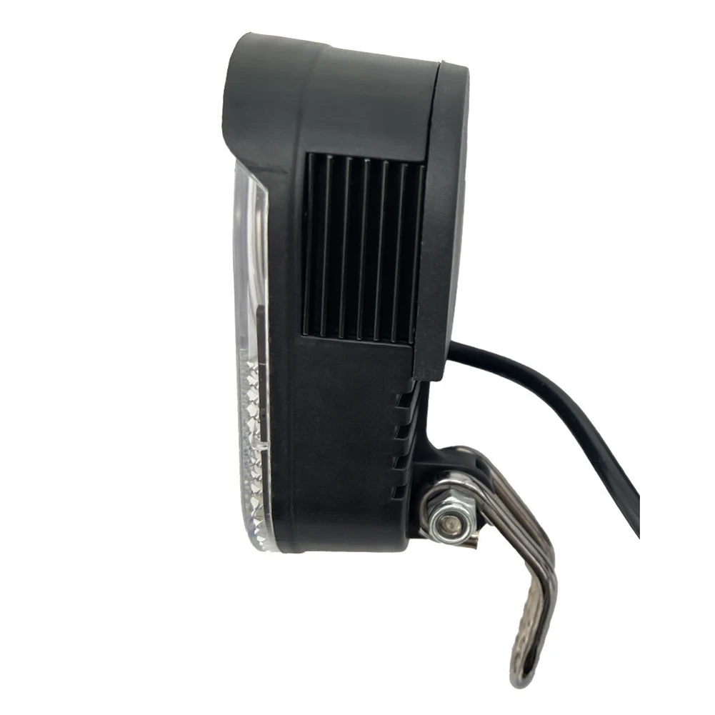 

Велосипедная электрическая велосипедная фара, велосипедная фара, 36-48 В, 3 Вт, 5x8x3 см, АБС-пластик, непромокаемый трехжильный провод