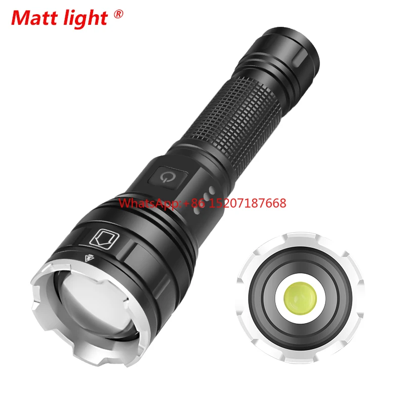 XHP70 Self Defense Flashlight Aluminum Camping Rechargeable Lamps Electric Teaser Personal Defense Lantern 18650 Led Work Light