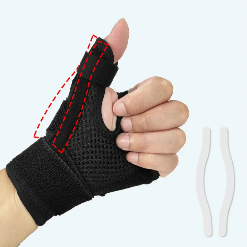 1 Stuks Medische Duim Brace Spalk Ondersteuning Verstelbare Pols Ondersteuning Duim Stabilisator Voor Artritis Trigger Vinger Linker Hand