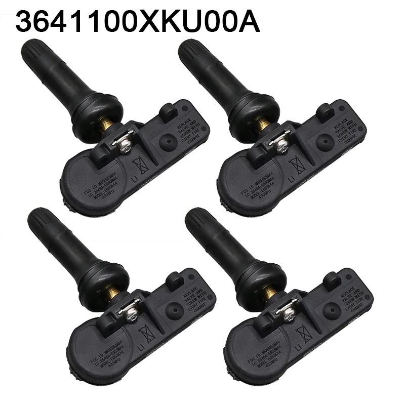 

4 шт. TPMS 433 МГц датчик системы контроля давления в шинах 3641100XKU00A 3641100XSZ08A для Great Wall Haval M4 H1 H2 H5 H8 H9 M2