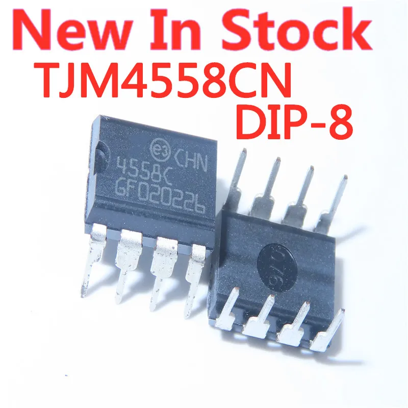 5PCS/LOT TJM4558CN 4558C DIP-8 Bipolar Dual Operational Amplifier In Stock New Original