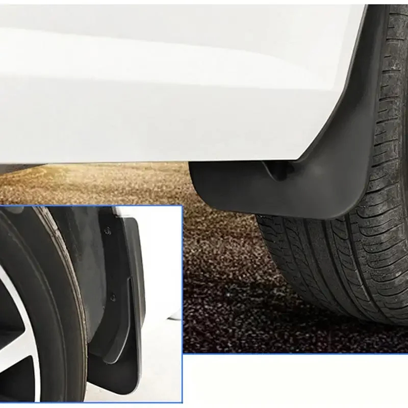 High-Quality 4pcs ABS Front & Rear Fender for Kia cadenza Series Car Mud Flaps Splash Guard Mudguard Mudflaps Accessories