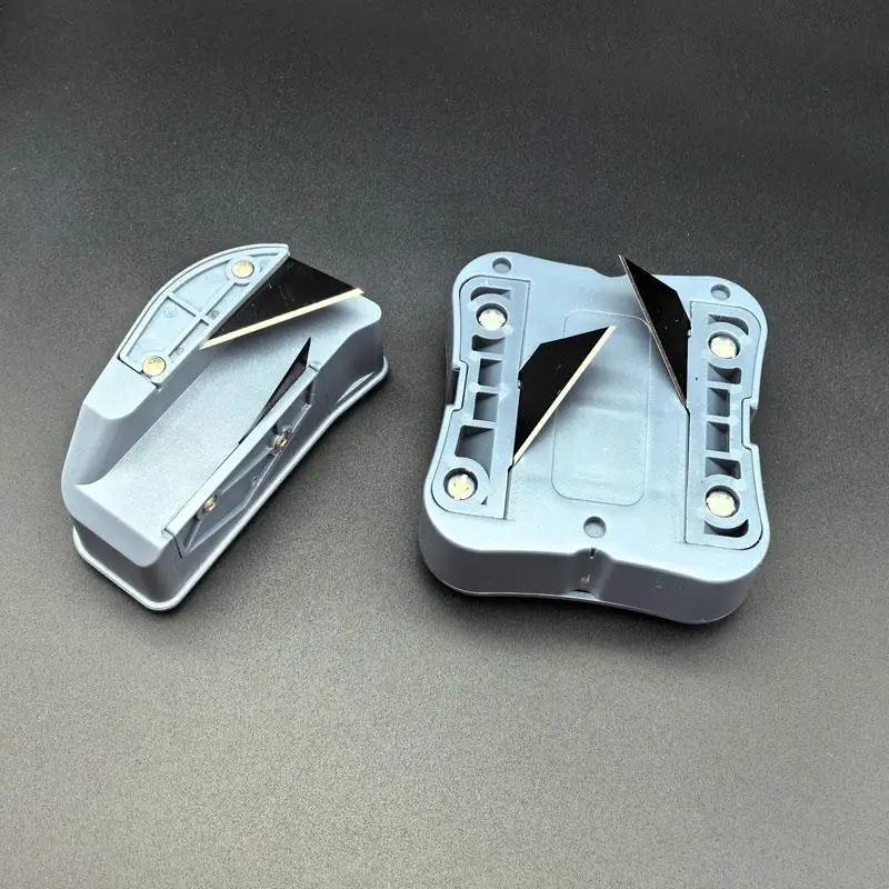 Air conditioning duct making tool aluminum foil foam PVC special extrusion board push knife slotting