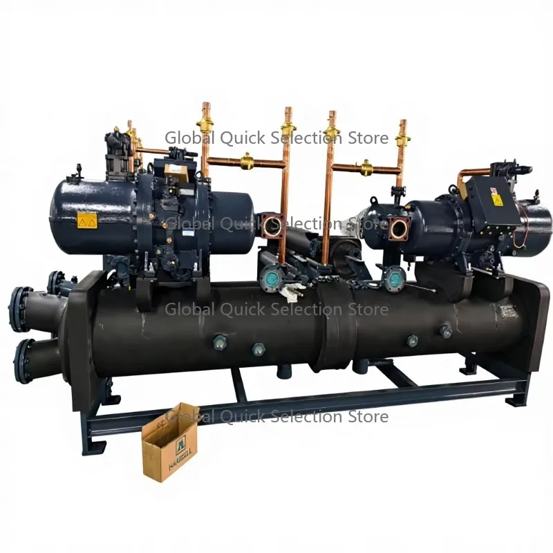 Industrial Chiller Multi-Model Automatic 30HP-120HP High-Efficiency Pump Gear R410a Ice Rink Cooling Customizable