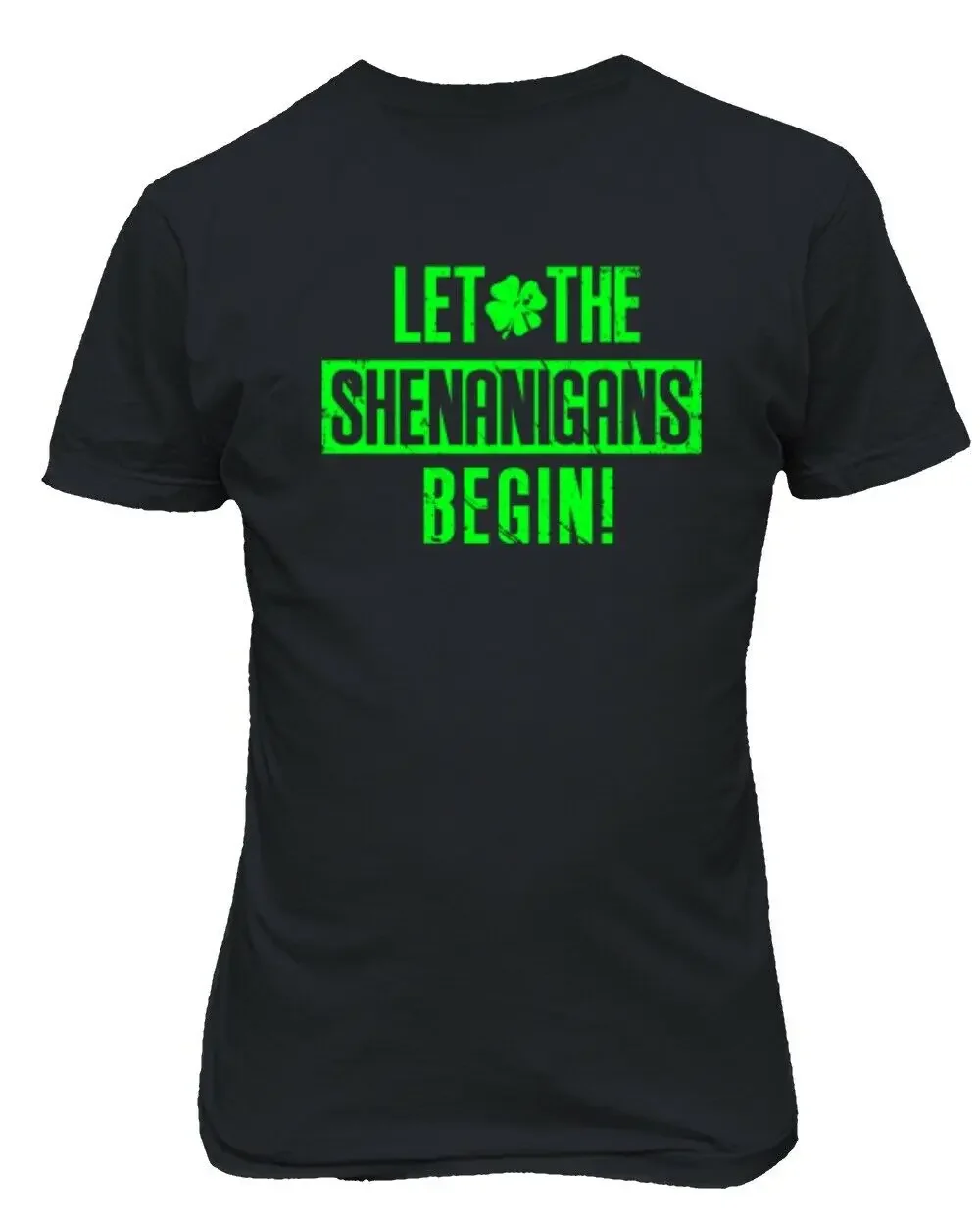 Let The Shenanigans Begin St Patricks Day Irish Drinking Unisex Tee Tshirt