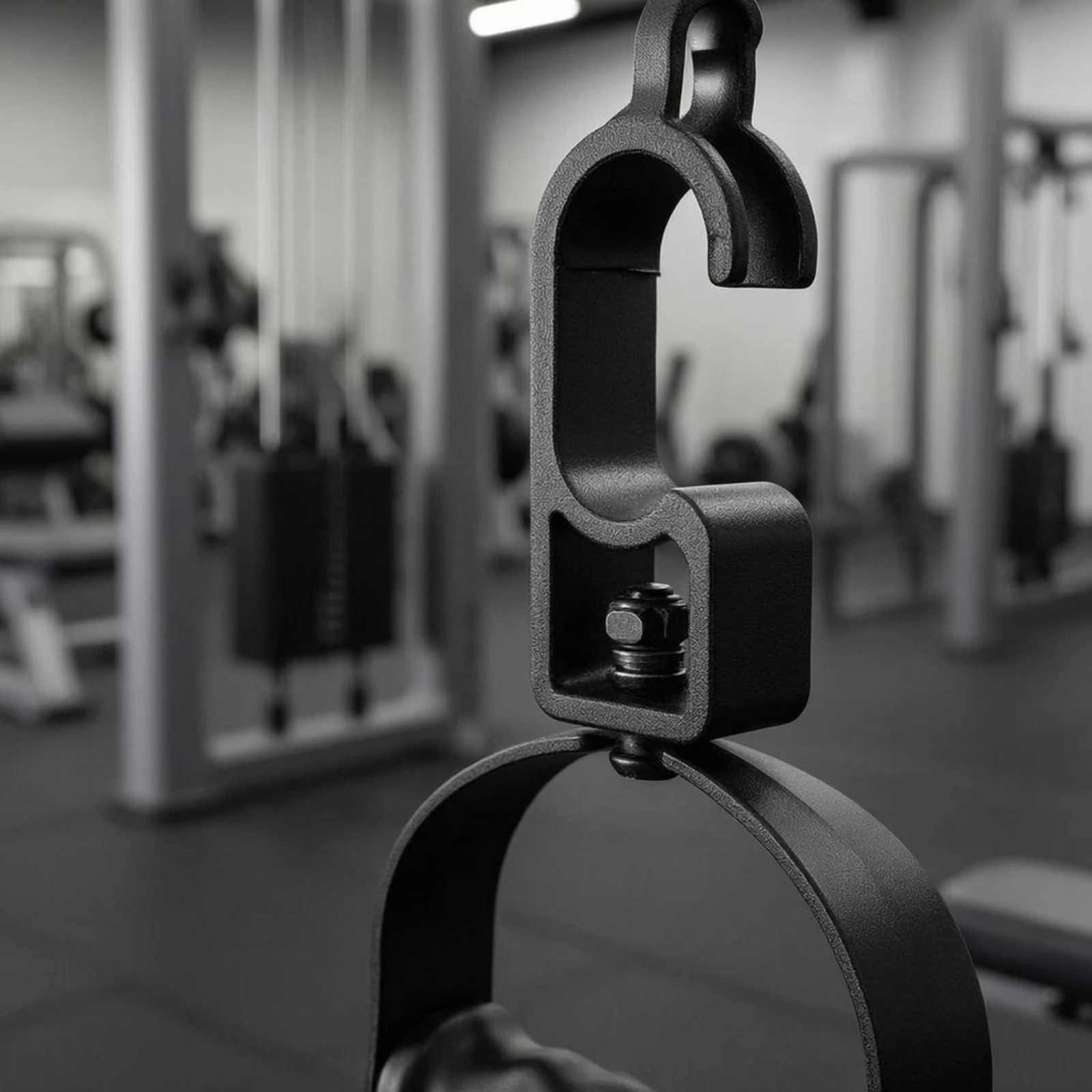 cable-machine-handles-textured-grip-gym-attachment-handles-workout-handle-matte-black-fitness-accessory-heavy-duty-steel