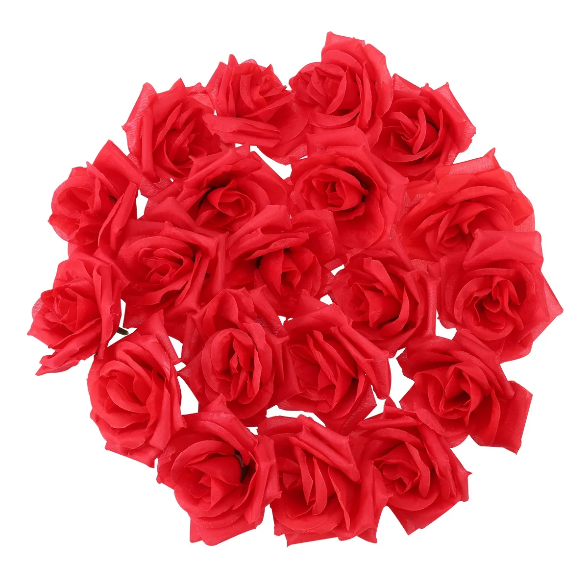 

60pcs Artificial Heads Light Pink 8cm Decorative 8Cm Artificial Rose Rose Flower Wedding Table BlossomReusable