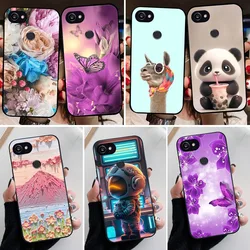 Matte Case For Google Pixel2 Pixel 2 3A XL Phone Cover for Google Pixel 2 XL 2XL 3 3XL 5 6A 6 Pro Soft Silicone TPU Cases Bumper