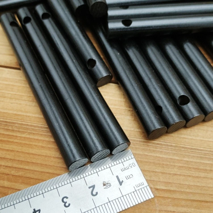 

2PCS 8 * 80mm Perforated Camping Flint Outdoor Survival Magnesium Stick Outdoor Survival Tool