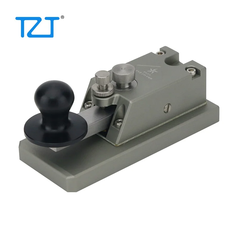TZT CCZ 711 Pro الجيل الثاني مفتاح مورس CW مع ردود فعل القوة المغناطيسية + مدرب HAMCUBE Mini CW