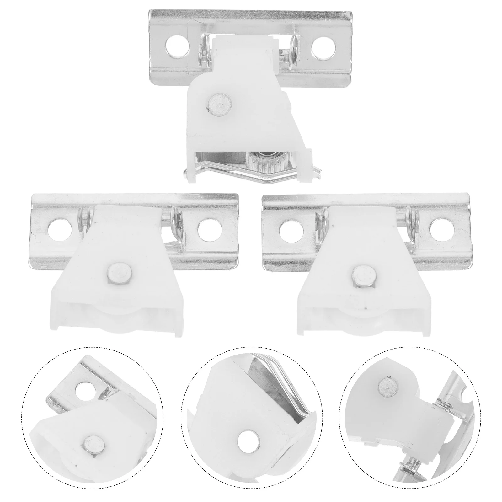 

1 Set Cord Lock For Roman Shades Blinds Installation Hardware Kit Adjustable Curtain Pulley Roller Blind Fittings Replacement
