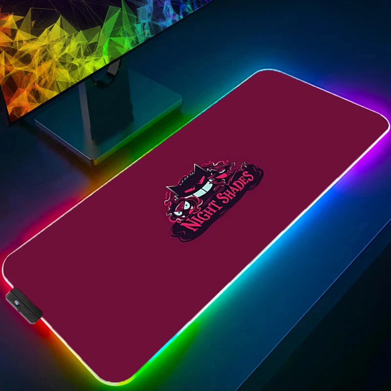 

Светодиодный коврик для мыши G-gengar Cool RGB Коврик для мыши XXL Коврик для ноутбука Игровой коврик для мыши Клавиатура с подсветкой Коврики для геймера Настольные коврики для мыши