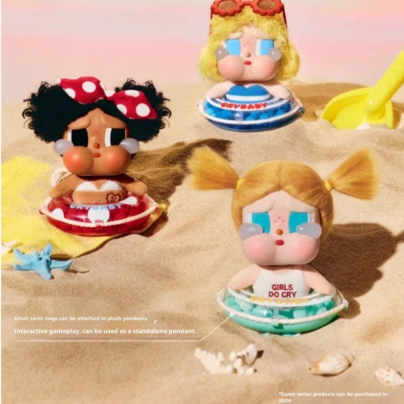 

Genuine Popmart Crybaby Vacation Mode On Series Pendant Blind Box Peripheral Gift Birthday Gifts For Girls Trendy Toys Ornaments
