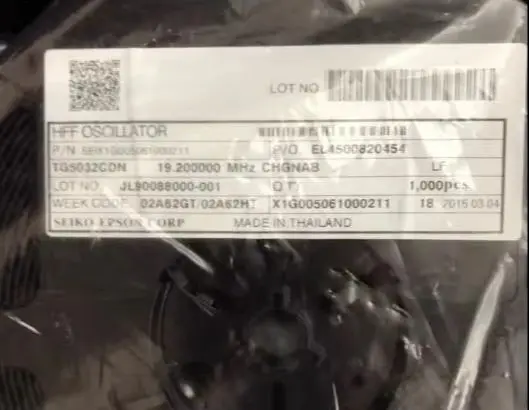 10PCS/ TCXO 5032 X1G005061000211 High-precision square wave temperature subsidy crystal oscillator 19.2MHZ