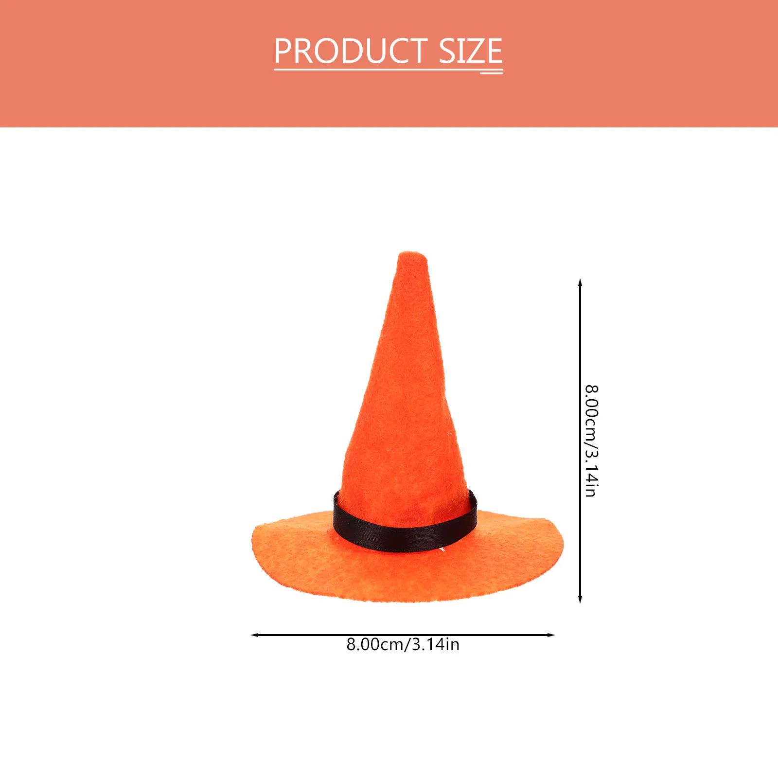 

10Pcs Hats Sturdy Halloween Wine Bottle Topper Party Favors Halloween Party Decoration Wine Bottle Decor