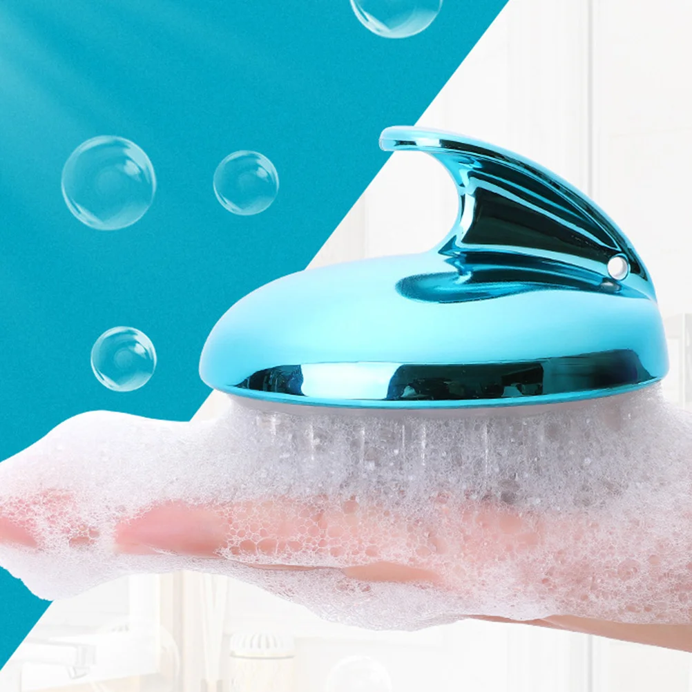 3 قطعة فرشاة تدليك السيليكون لينة Abs مقبض فروة الرأس الغسيل أداة ل فروة الرأس الجافة إزالة القشرة دش الضروريات الرجال النساء الشعر #1