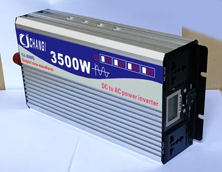 リモコン付きオフグリッドソーラーインバーター,12v,24v,48v,220v,3000w,5000w,6000w