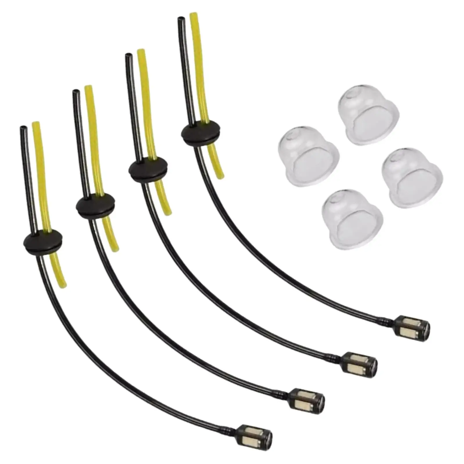 

8x Fuels Lines Hoses Pipes for Garden Power Tools Lawn Mower Accessories