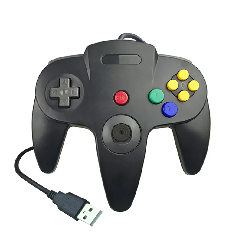 USB Wired N64 Gamepad Joystick for Original Nintend 64 Console USB Controller Gaming Joystick For Nintend N64 Gamepad - view 3