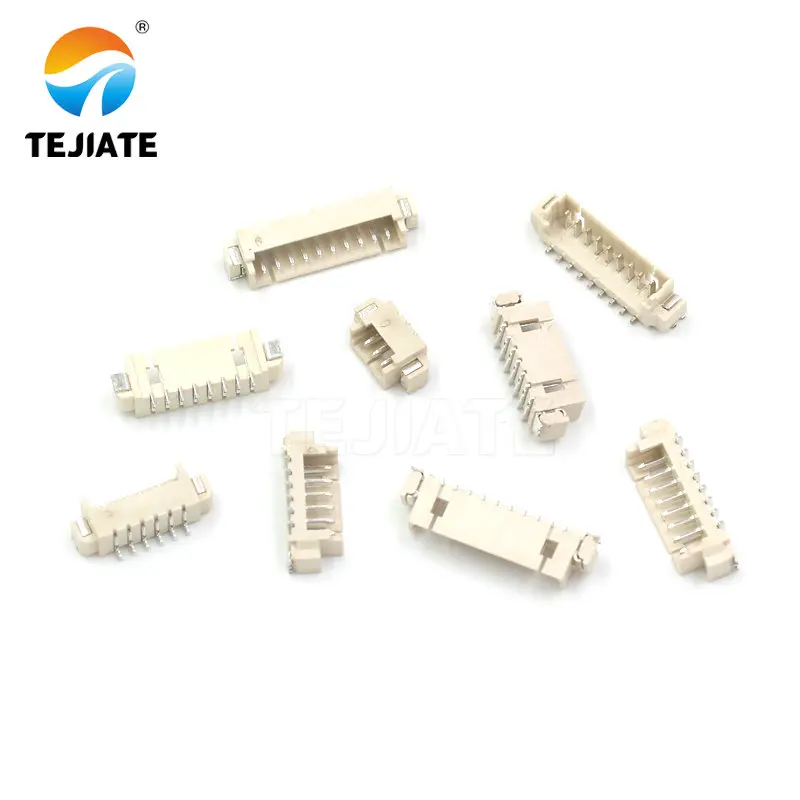 20PCS horizontal vertical patch socket 1.25mm pitch 2P/4/5/6/8/9/10-12P SMT connector