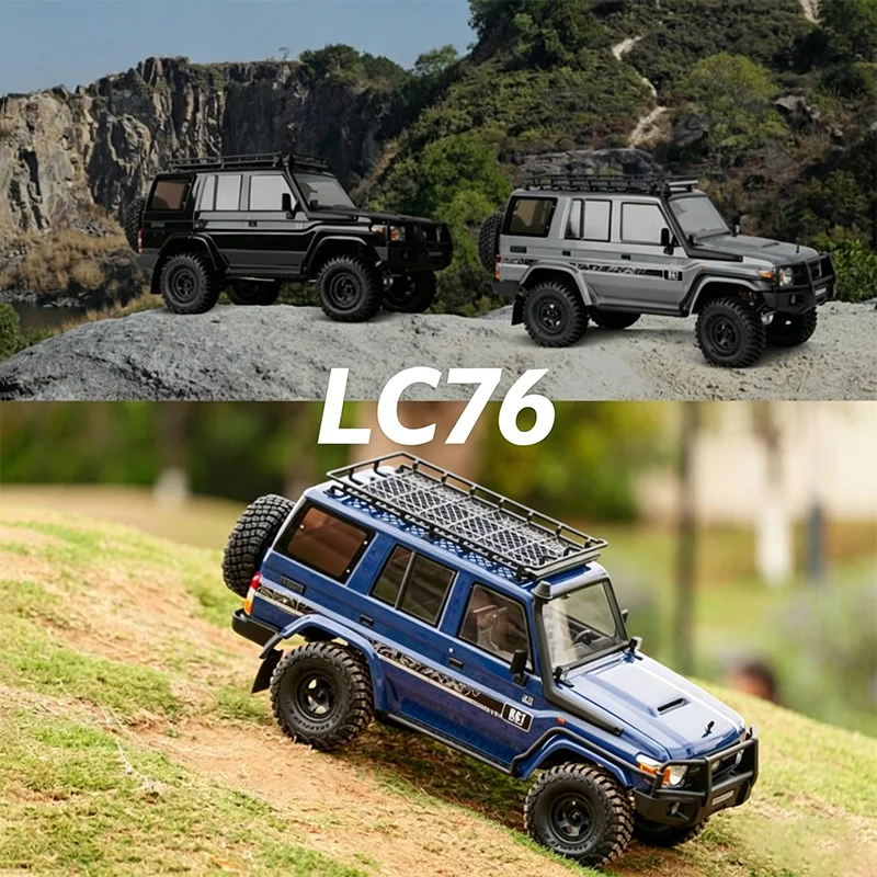 

RGT EX86190 1:10 Model RC Remote Control Car Electric Climbing Car LC76 Off-Road Vehicle With Differential Lock Simulation Toy