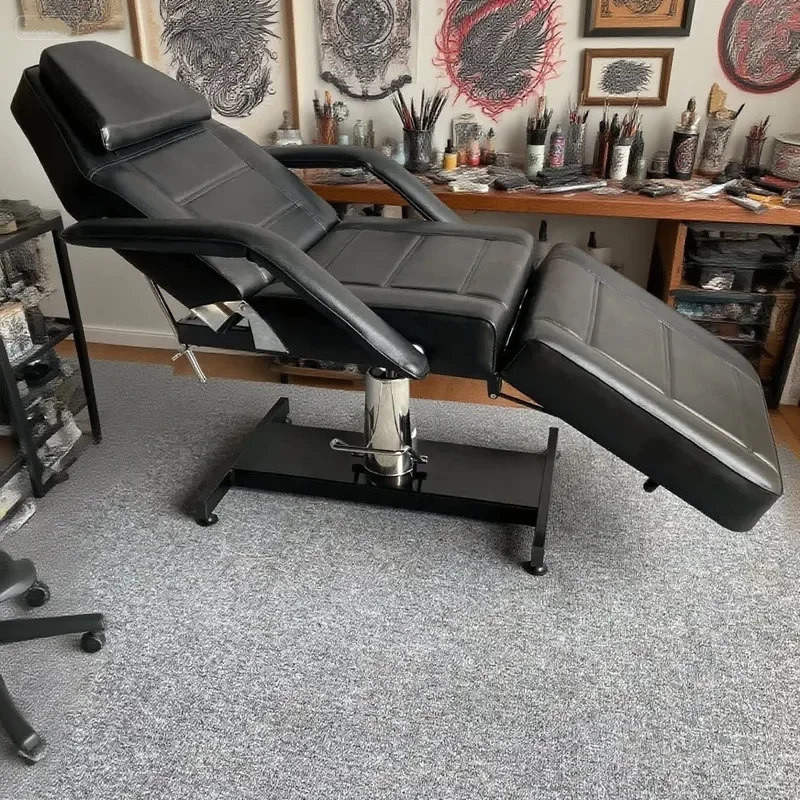 for Beauty Salon Lifting Rotating Injection Micro Shaped Eyelash Tattoo Embroidery Eyebrow Tattoo Beauty Bed Massage Bed