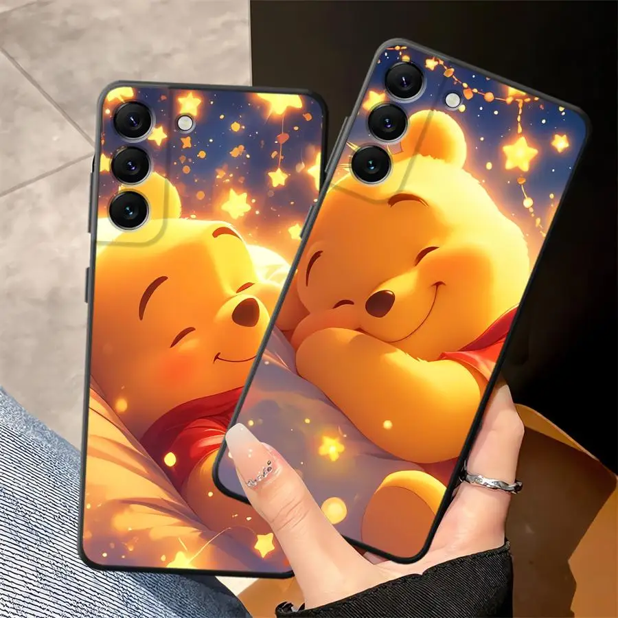 ديزني ويني ذا بودل حافظة لهاتف سامسونج جالاكسي A33 A34 A72 A73 A14 A15 A51 A52 A24 A31 A16 A21s A54 A71 A12 A13 A35 A41 A17