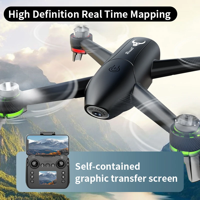 ZLL SG600 PRO 드론 듀얼 HD 카메라 원격 제어 화면 자동 장애물 회피 어린이를위한 Brushless RC Quadcopter 장난감
