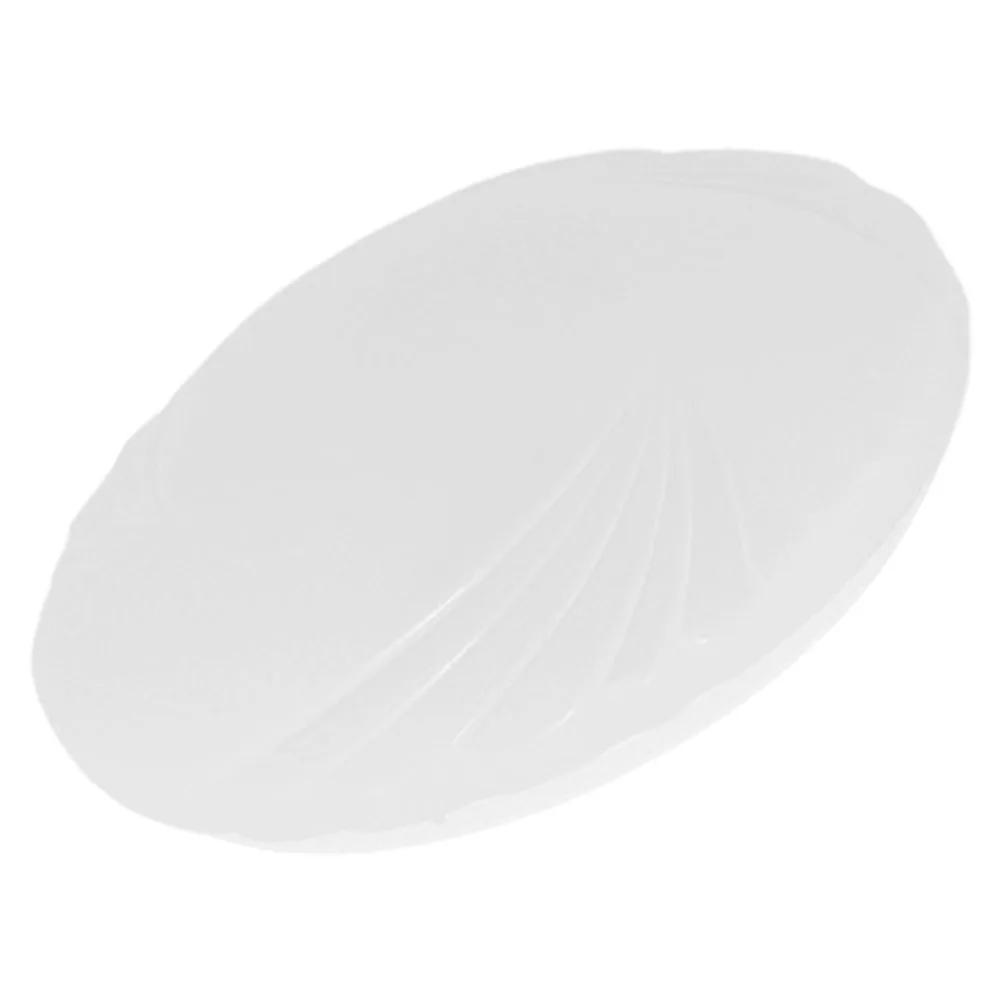

Snap-In Lamp Shade Round Plastic Ceiling Light Cover Replacement High Transmittance For Bedroom Living Room Office Fixture