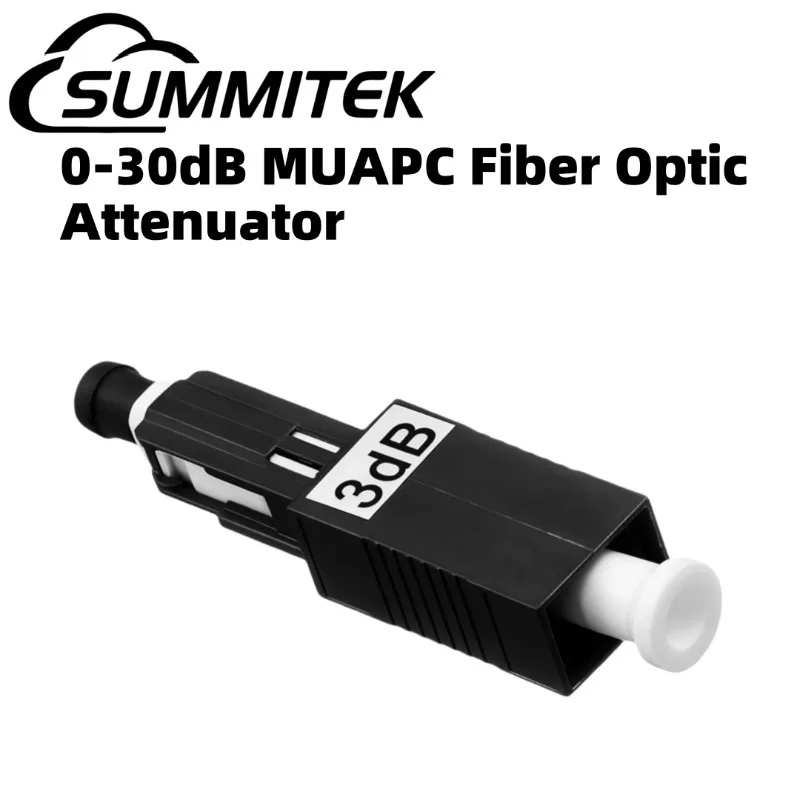 Summitek MU UPC 30dB الألياف البصرية المخفف MU/UPC أنثى ذكر المخفف محول موصل #1
