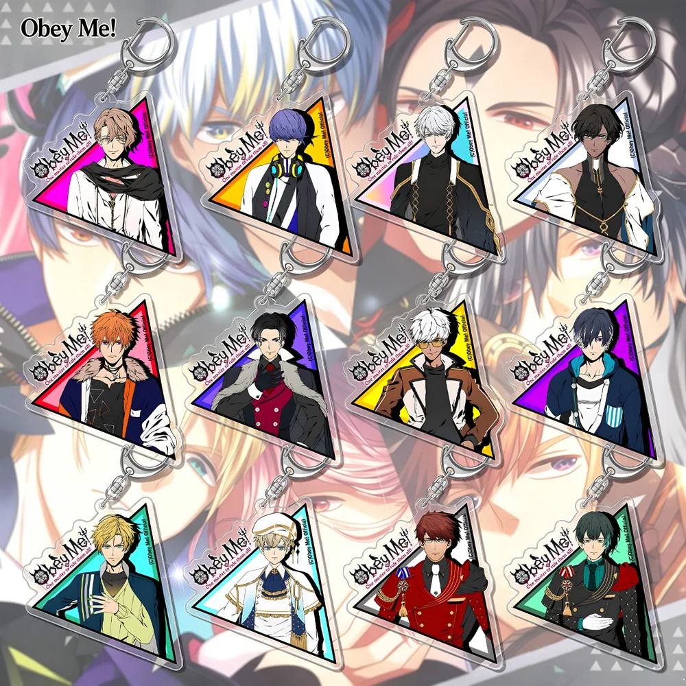 Lucky Seven Anime Peripheral Store Lucifer Mammon Leviathan Satan Asmodeus Diavolo Luke Simeon Solomon Barbatos AcrylicKeychains