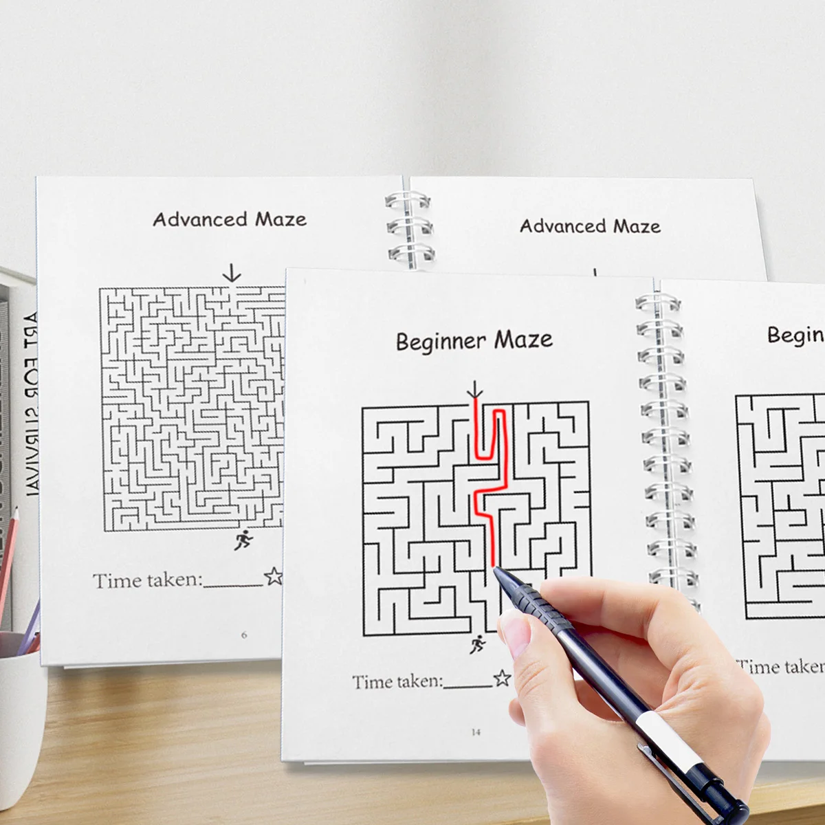 Children's Adventure Maze Book: Puzzle mazes for ages 3-6, 6-9, 9-12 and 12+ to develop problem-solving skills!