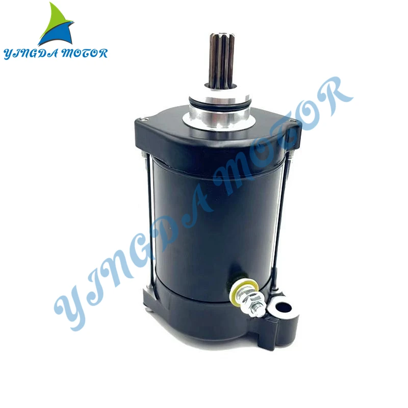 Black Starters Motor Metal Starters Motor For Yamaha Waverunner SJ700 Super Jet 701cc 1994-2015, SJ650 6M6-81800-10