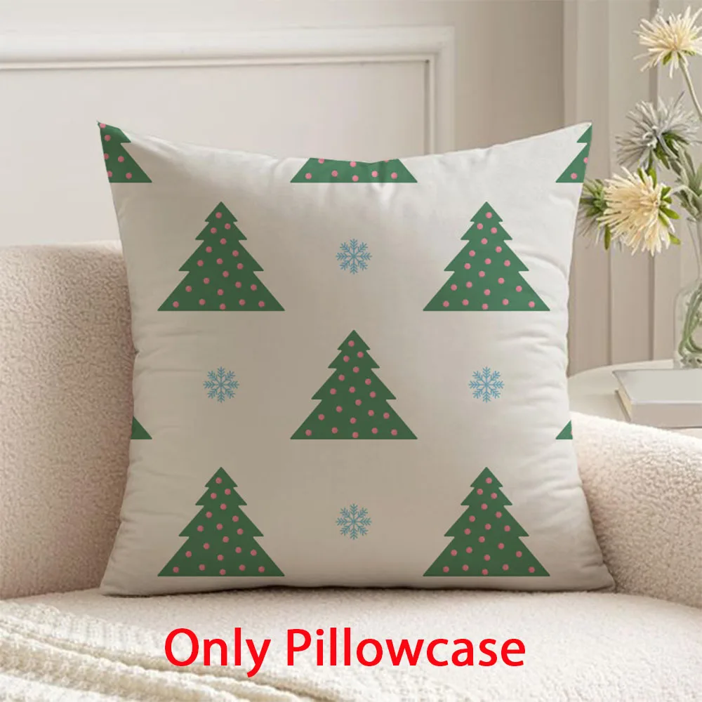 

Christmas Pillow cover autumn winter decorative 45x45 cushions cover for new year pillow case for Xmas