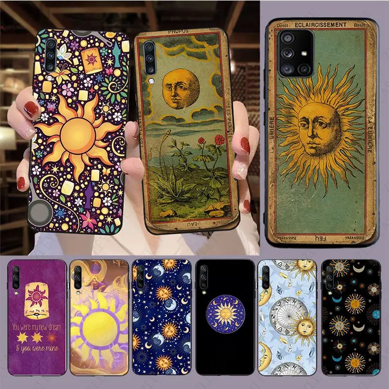 Tangled princess moon sun Phone Cover For samsung Galaxy A14 A53 A13 A12 A40 A22 A23 A32 A34 A50 A51 A52S A54 A70 A71 A73 cases