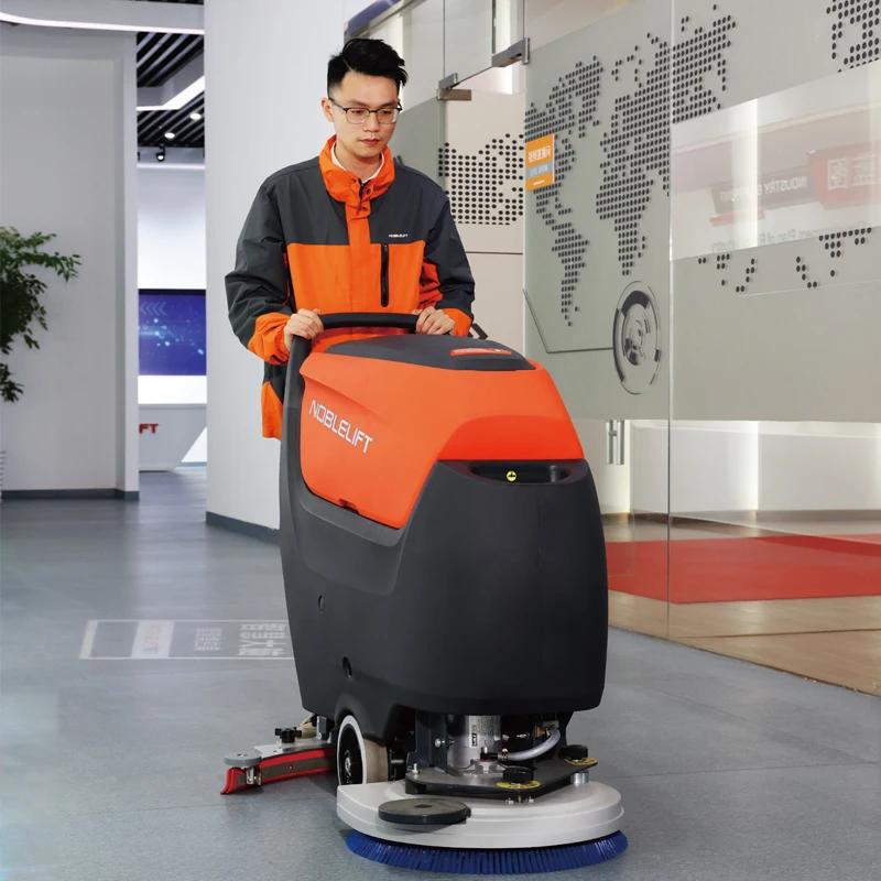 Чистящий робот Промышленная электрическая машина для подметания полов
