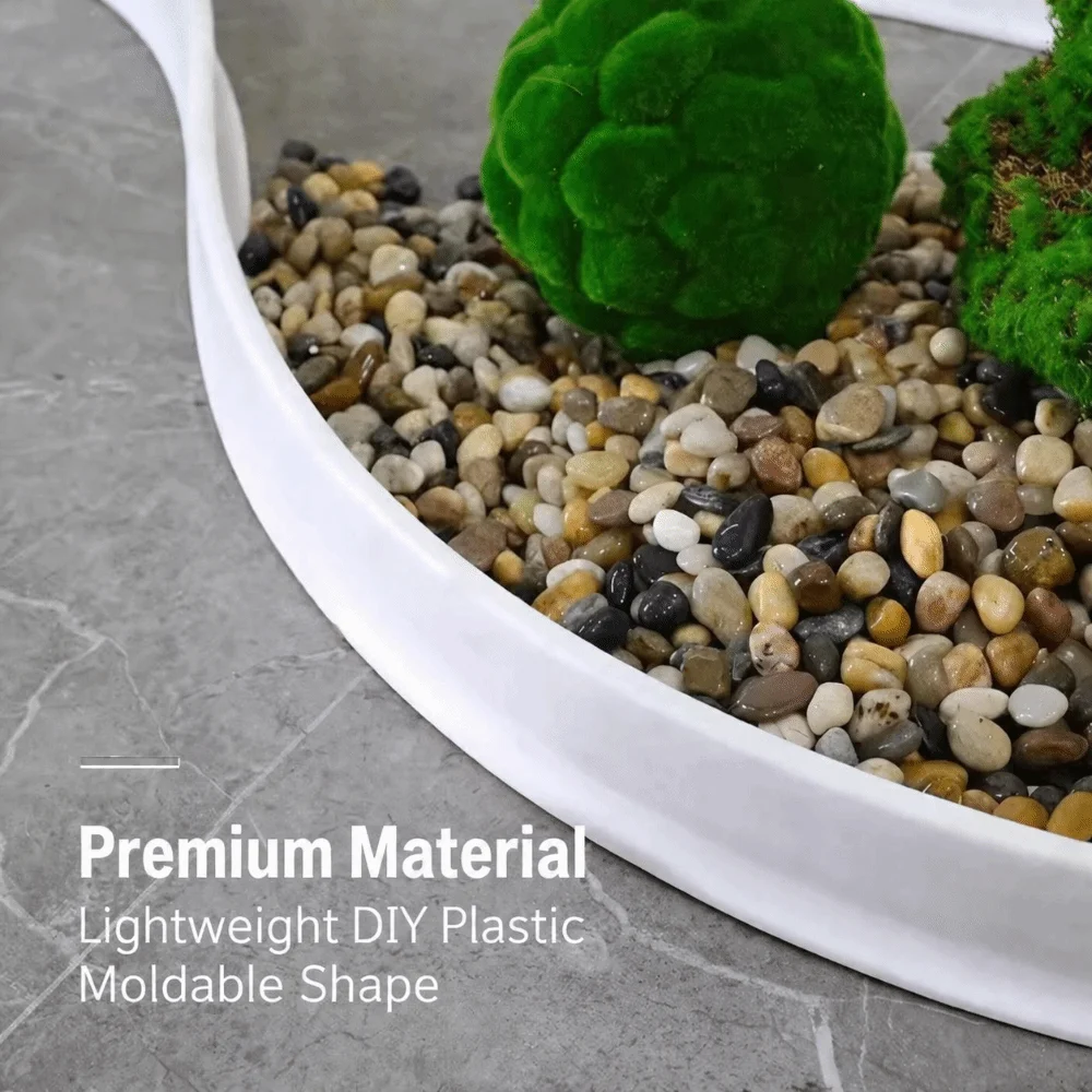 Flexible Glue Material Bathroom Water Stopper Curved Bendable Water Block Function Self Adhesive Water Barrier Detachable