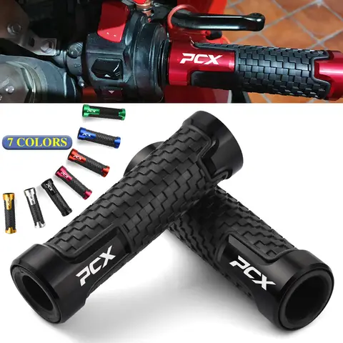 혼다 PCX 125 150 160 PCX125 PCX150 PCX160 오토바이 액세서리 7/8인치 미끄럼 방지 핸들 그립 스로틀 CNC 핸드 바 그립