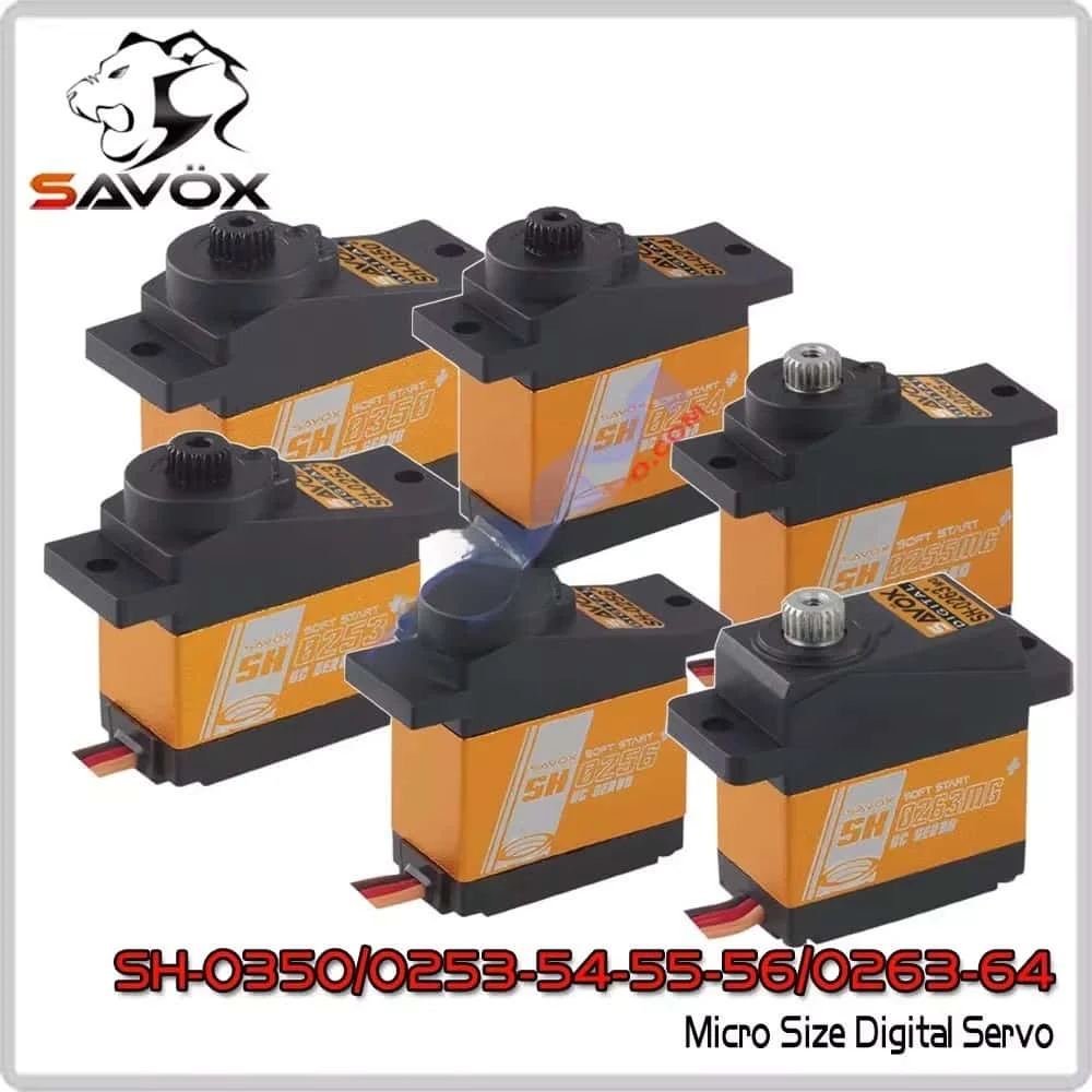 SAVOX SH0350 0253 0254 0255 0256 0257 0263 0264 Mini Servo Motor