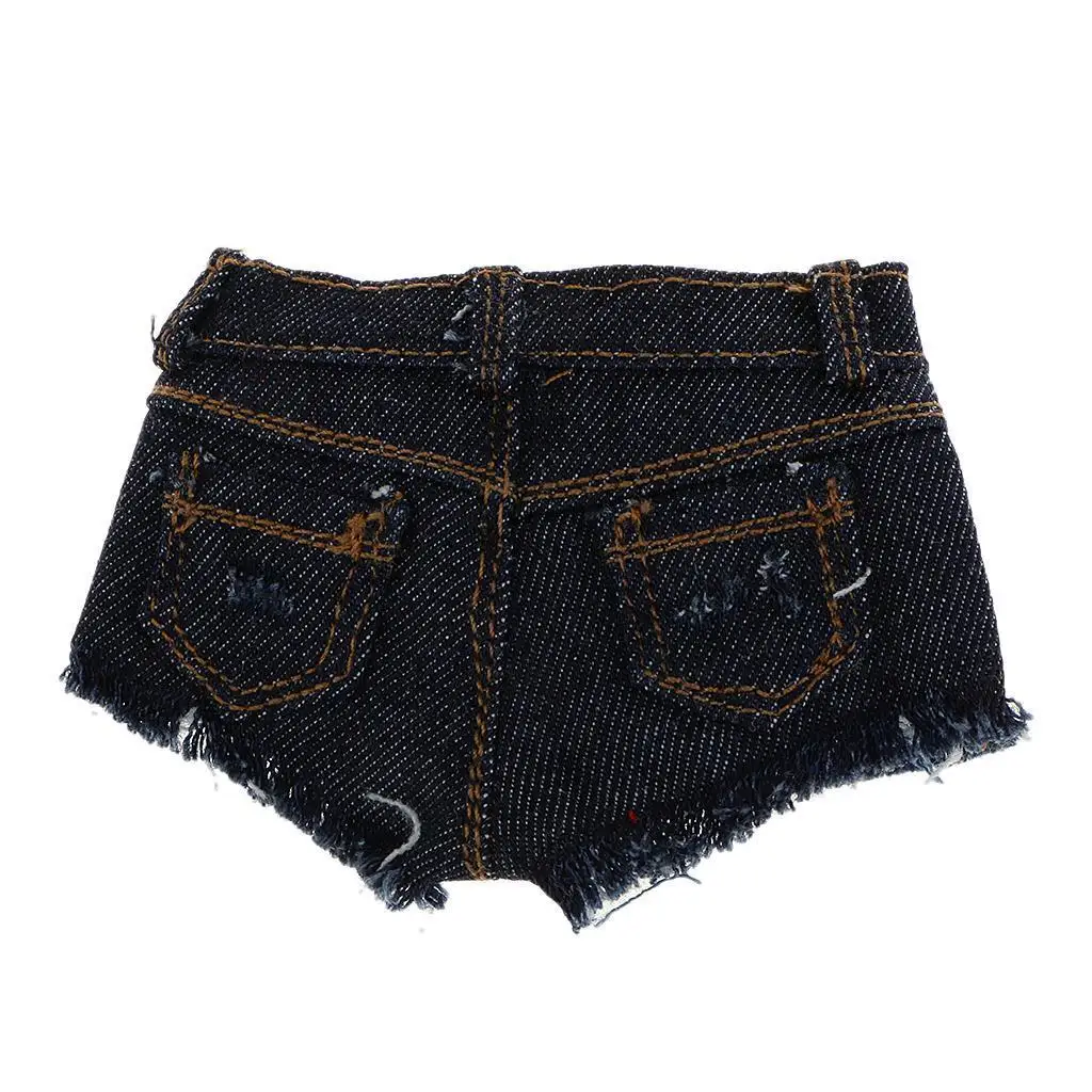 

Toy Jeans Shorts 1/6 Action Figure Pants Mini Clothes Outfit for Female 12 Inch Kumik Phicen Figure