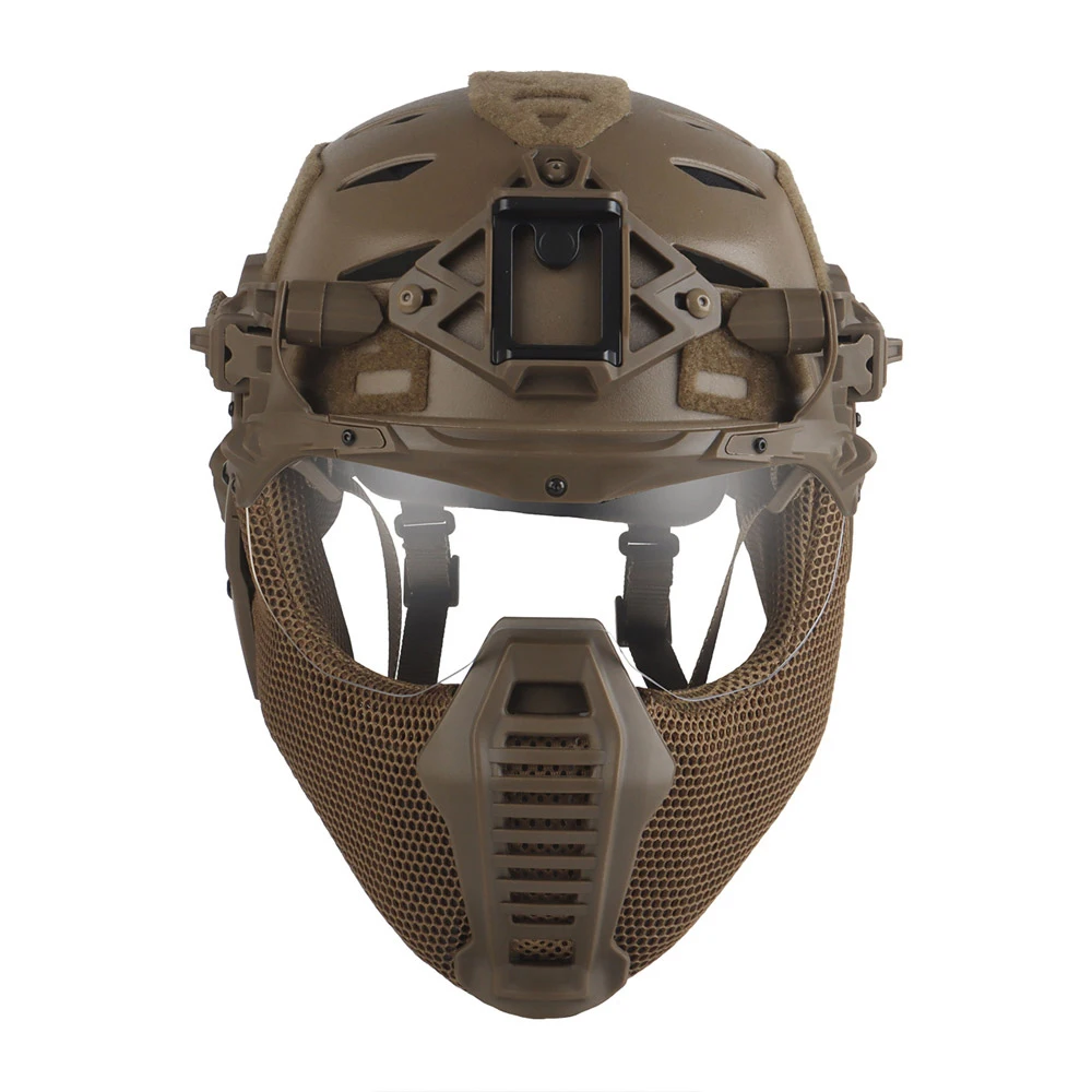 

Тактический шлем Wendy 3.0 с полной защитой