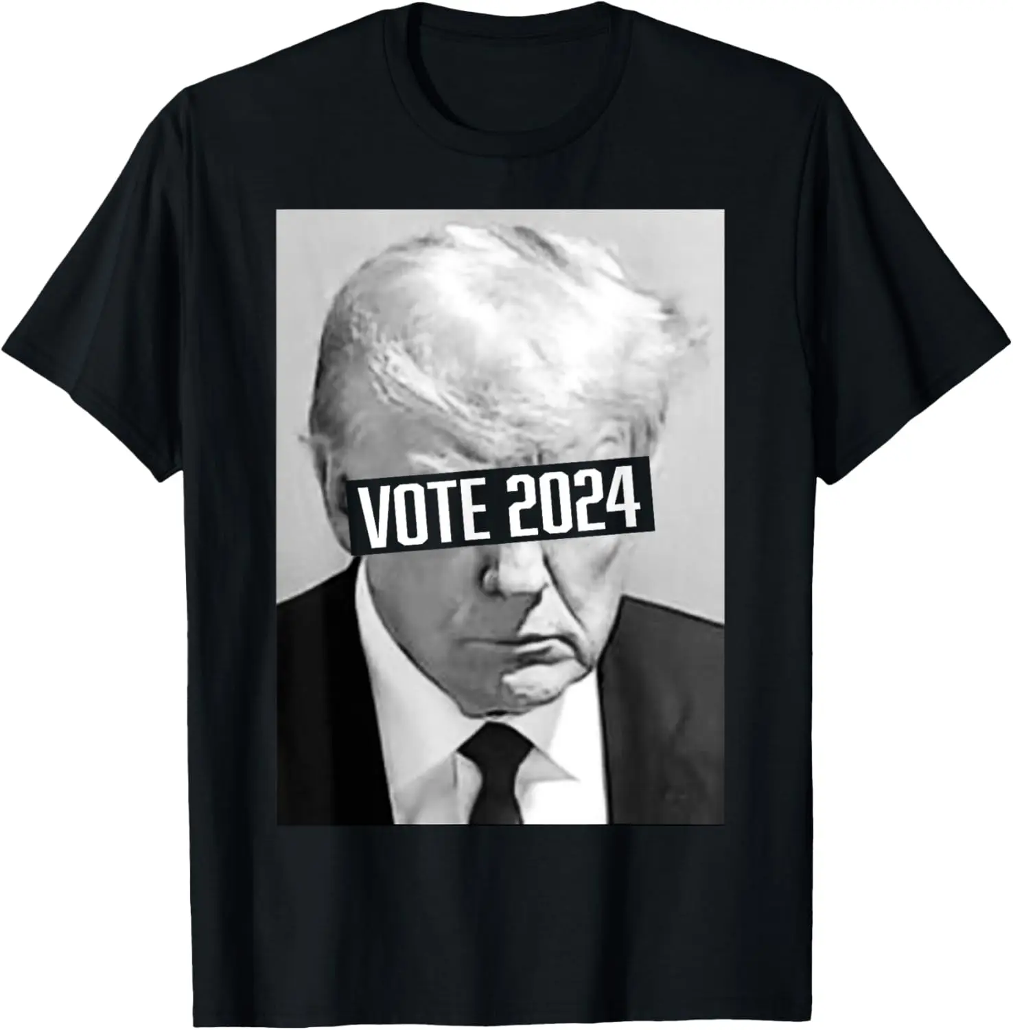 Abstimmung Trump 2024 Mug Shot – Trump Mug Shot – Trump 24 T-Shirt