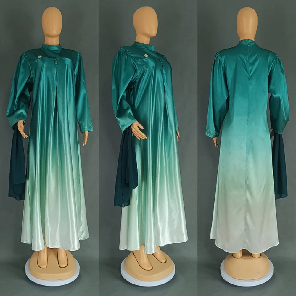 Abayas For Women Boubou Robe Djellaba Femme Dubai Luxury 2024 African Muslim Fashion Dress Caftan Marocain Evening Party Dresses